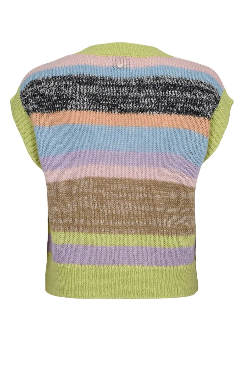 Nümph - Vest - Nutango Vest Cropped - Celery Green