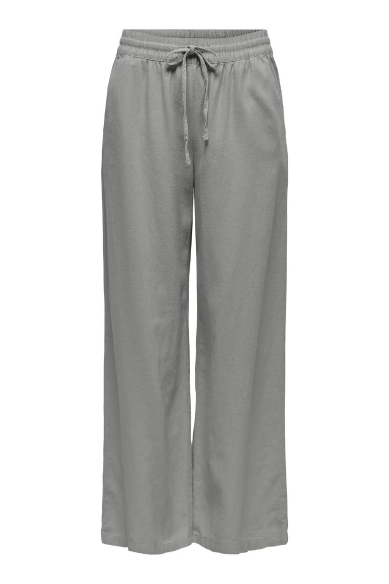 JDY - Bukser - Say HW Linen Wide Pant - Wild Dove