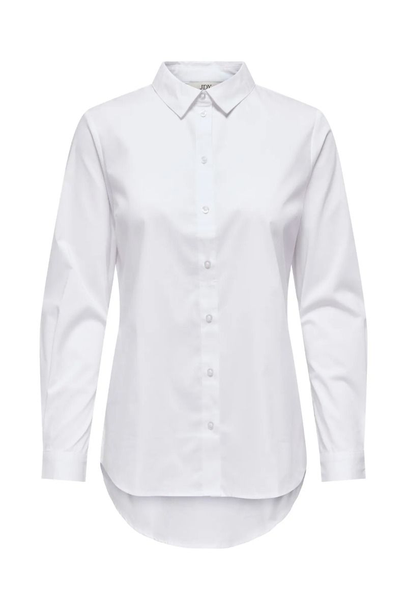 JDY - Skjorte - Mio L/S Shirt - White