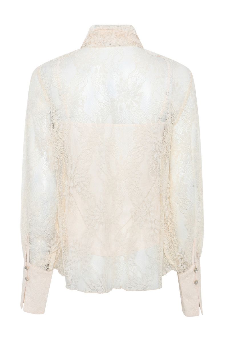 Bruuns Bazaar - Bluse - Bugle Omassa blouse - Cream