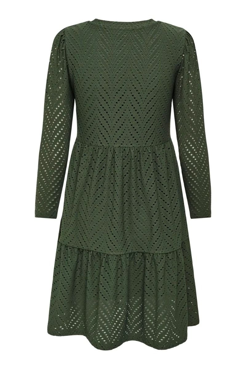 JDY - Kjole - Jdycarla Cathinka L/S Dress - Duffel Bag