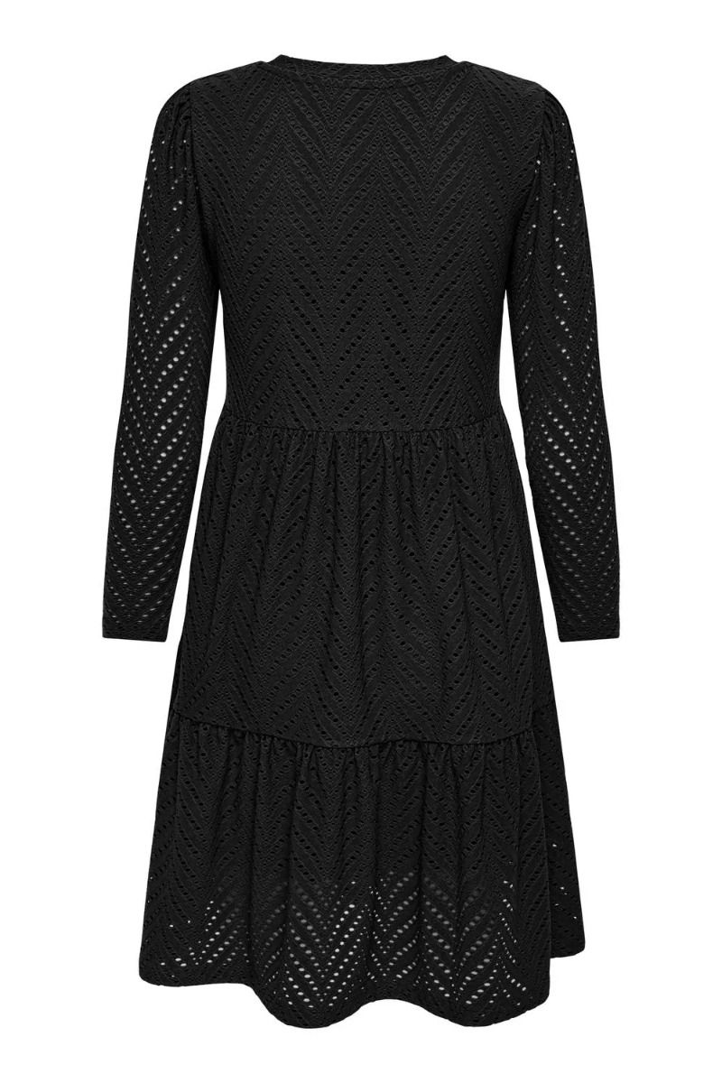 JDY - Kjole - Jdycarla Cathinka L/S Dress - Black