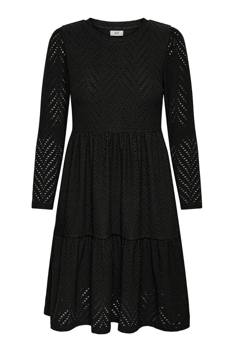 JDY - Kjole - Jdycarla Cathinka L/S Dress - Black