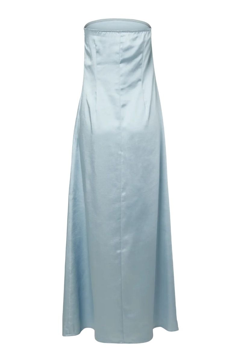 Y.A.S - Kjole - Orchida Maxi Bandeau Dress S. - SHOW - Skyway Orchida (Levering midt april)