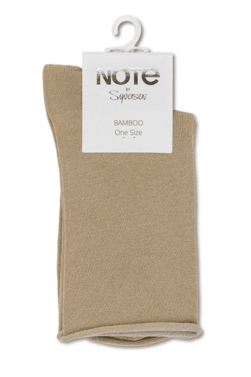 Oroblu - Strømper - Note Woman Bamboo Roll Top - Sand