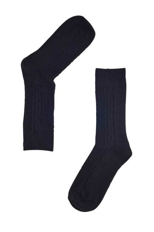 Oroblue - Strømper - Note - Woman - Wool - Cable - Black