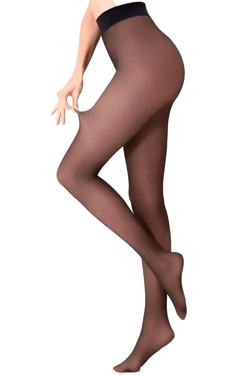 Oroblu - Strømpebukser - Thermo Nude Tights - Black