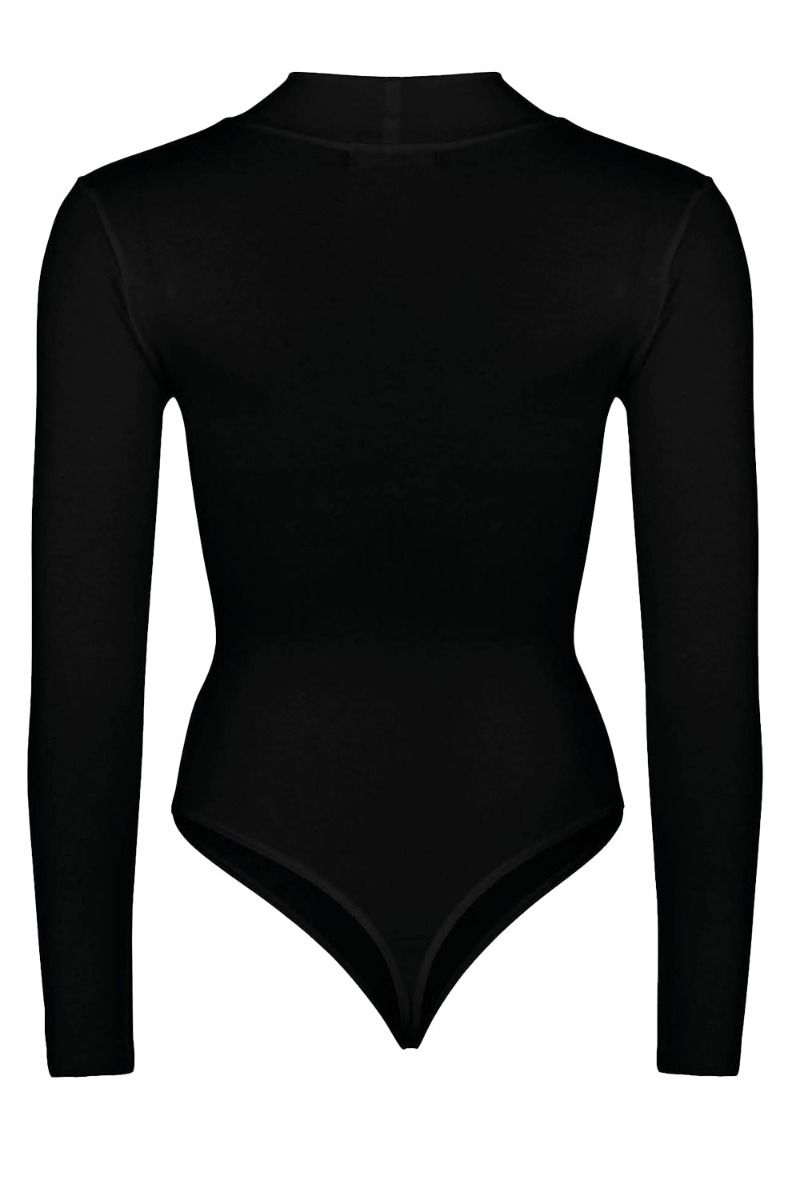 OW Collection - Bodystocking - Alma Bodysuit - Black