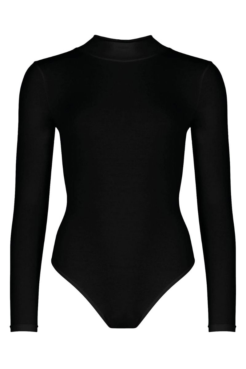 OW Collection - Bodystocking - Alma Bodysuit - Black