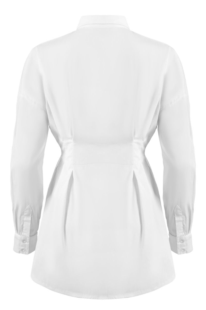 OW Collection - Kjole - Ella Shirt Dress - White