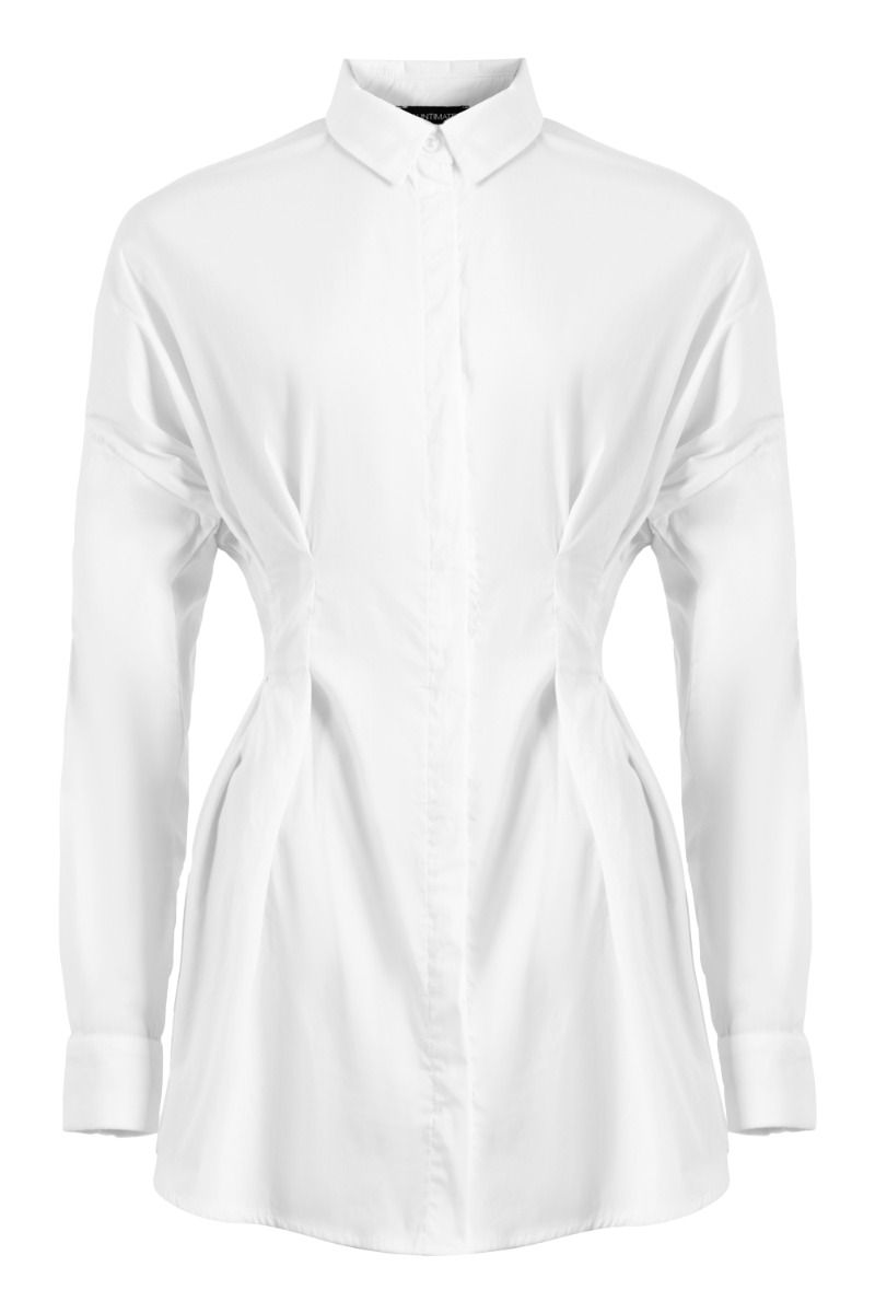 OW Collection - Kjole - Ella Shirt Dress - White