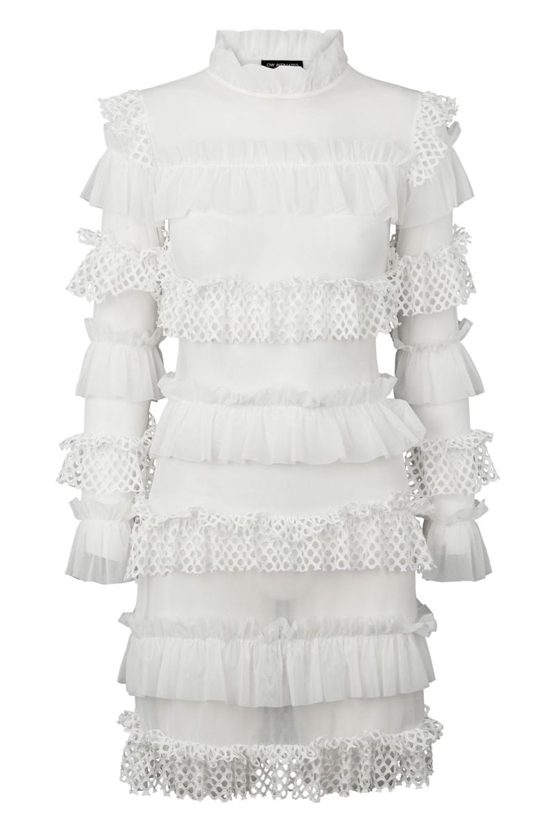 OW Collection - Kjole - Grace Dress - White