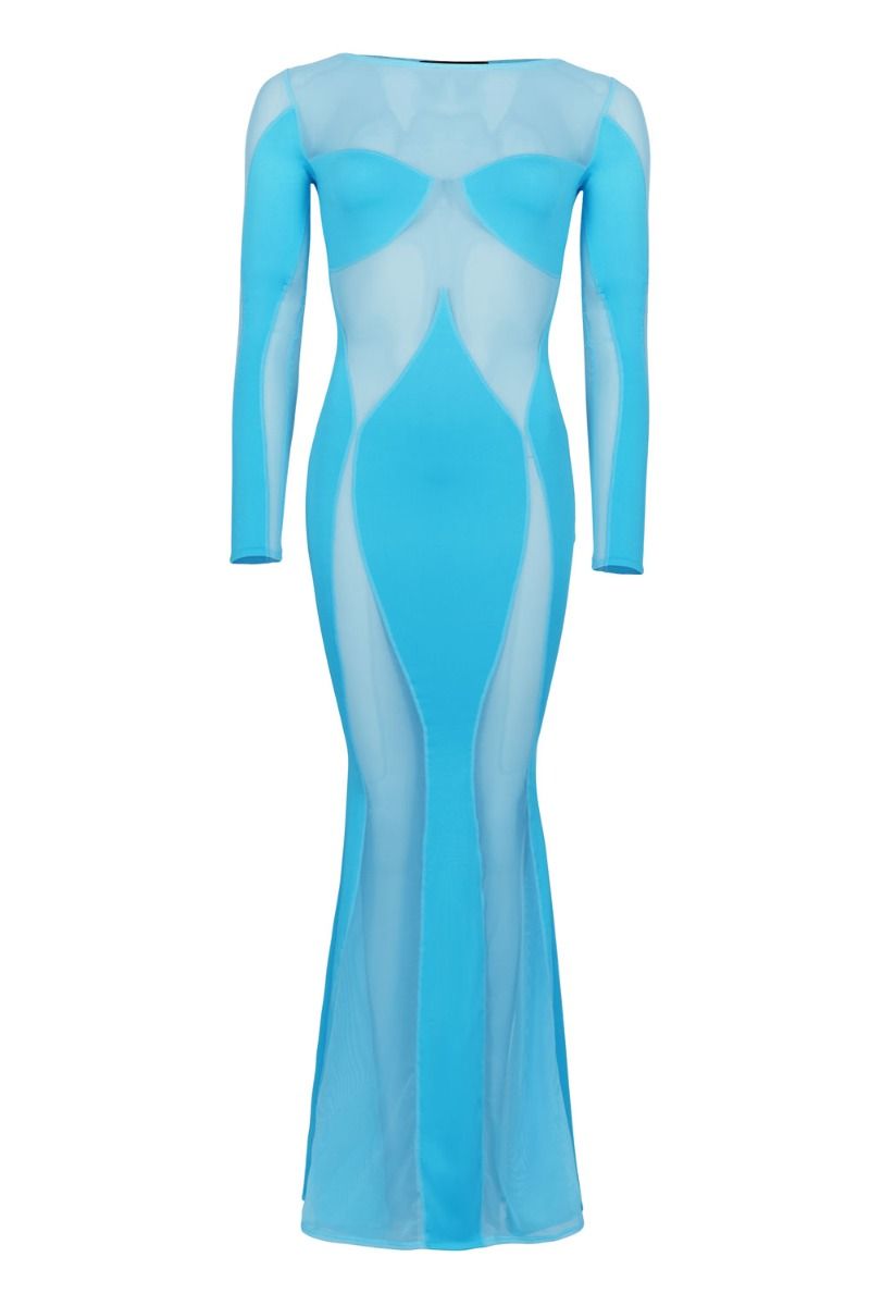 OW Collection - Kjole - Sierra Maxi Dress - Malibu Blue