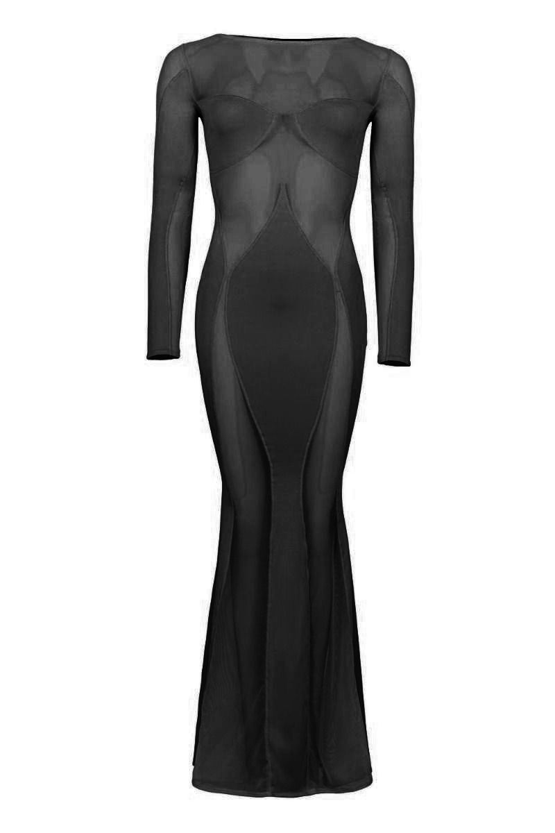OW Collection - Kjole - Sierra Maxi Dress - Black Caviar