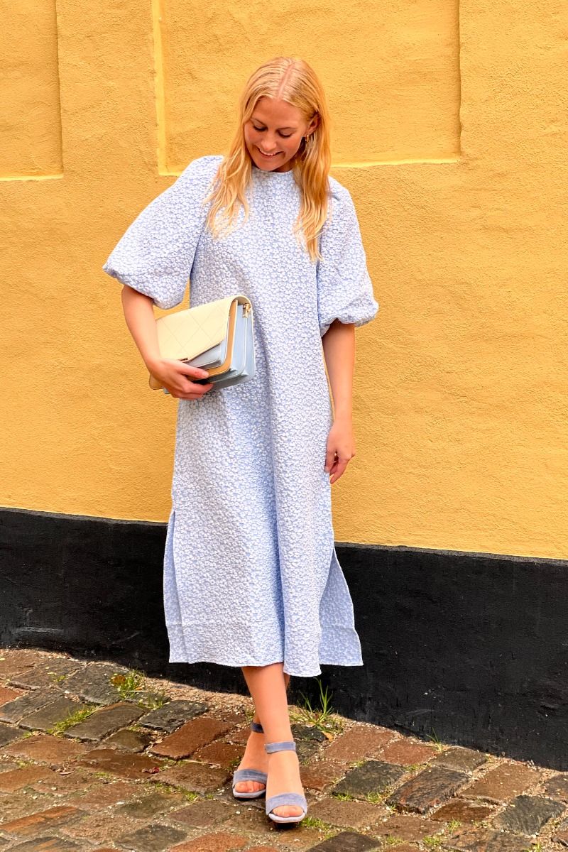 Noella - Kjole - Reno Pastis Long Dress - Light Blue