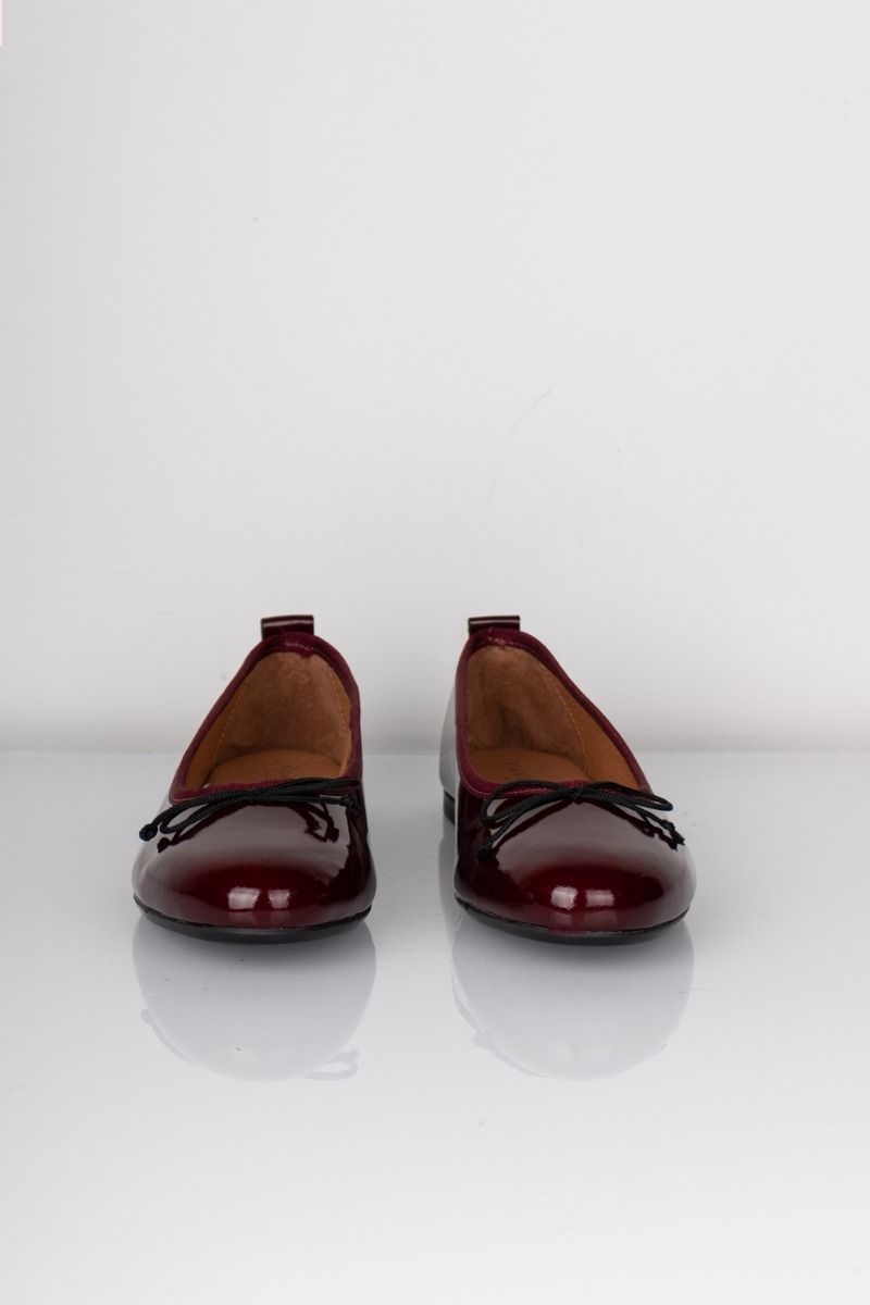 Pavement - Ballerina - Lucy Lu - Bordeaux Patent 