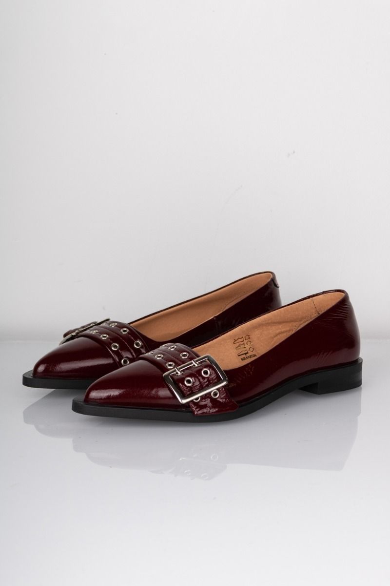 Pavement - Ballerina - Saso Low - Bordeaux Patent