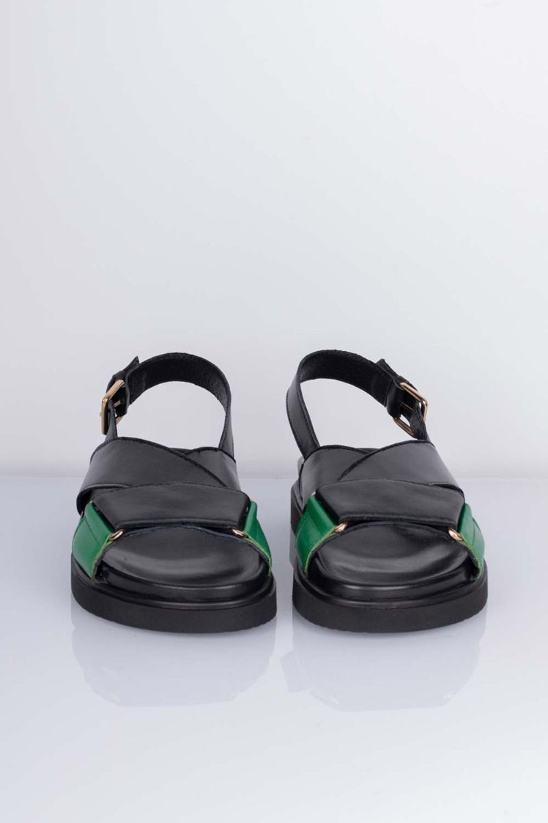 Pavement - Sandaler - Lava - Black/Green Combo 