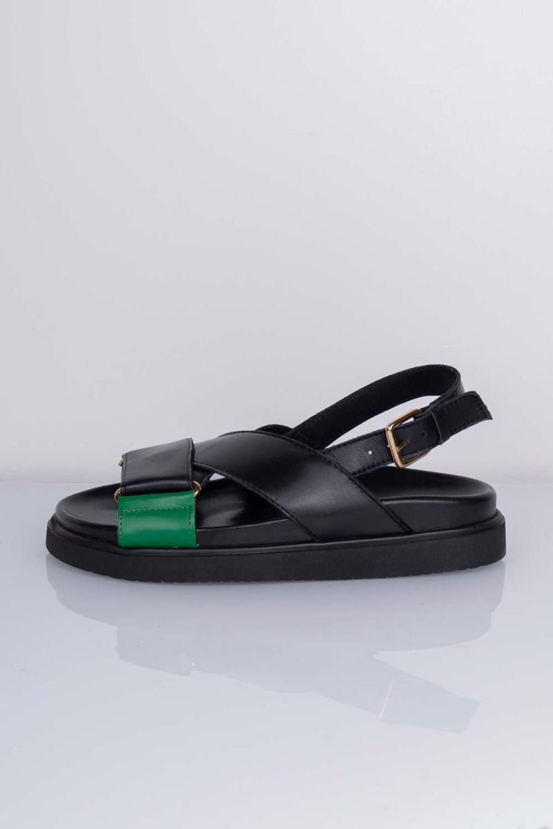 Pavement - Sandaler - Lava - Black/Green Combo 