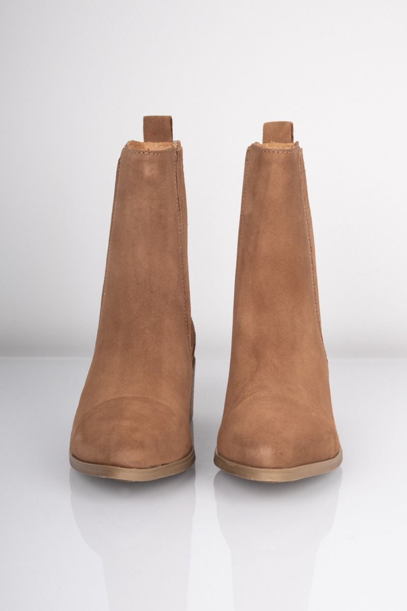 Pavement - Sko - Julia Long Suede - Taupe Suede 