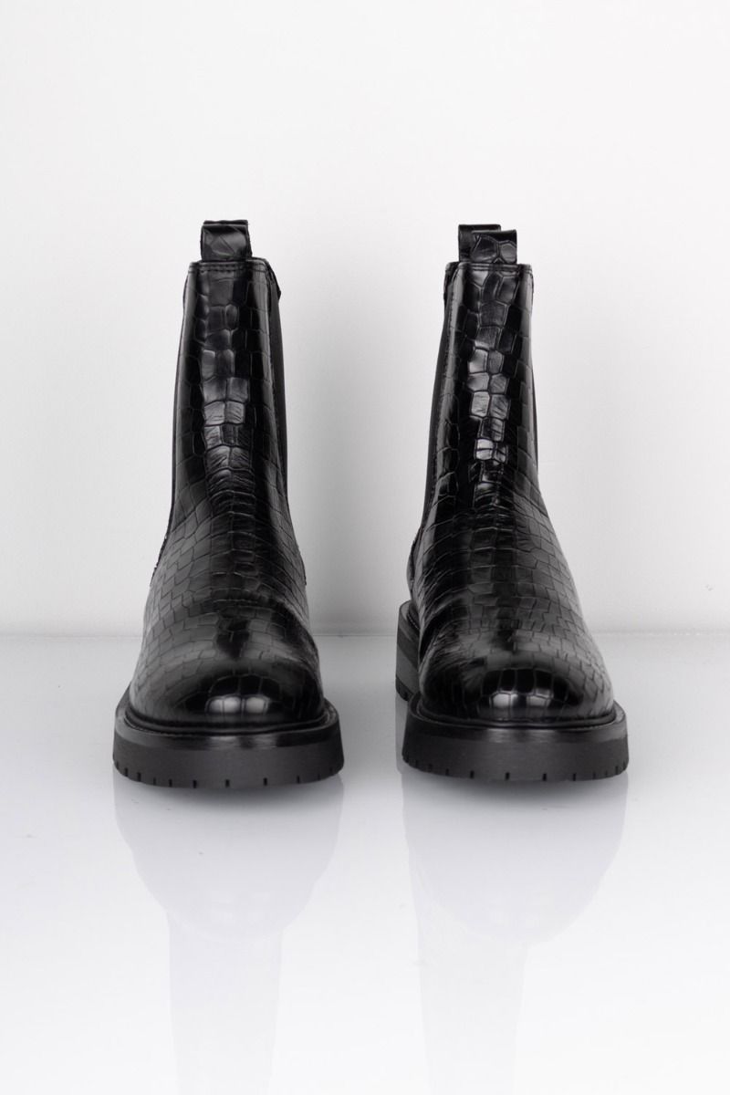 Pavement - Sko - Katelyn Wool - Black Croco