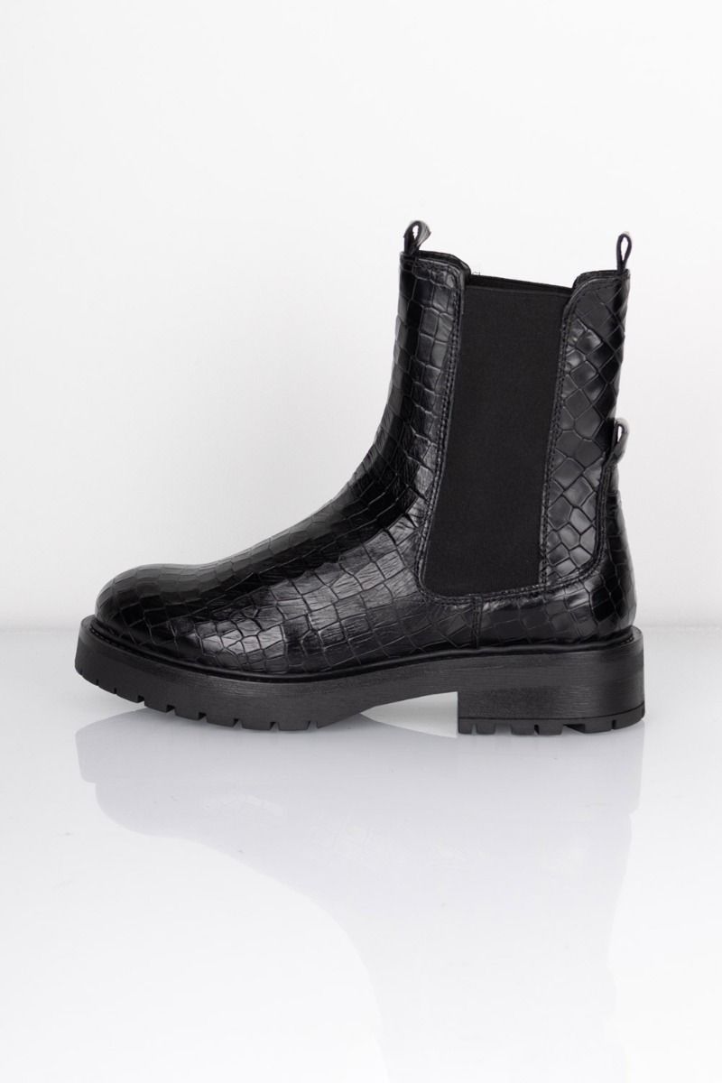 Pavement - Sko - Katelyn Wool - Black Croco
