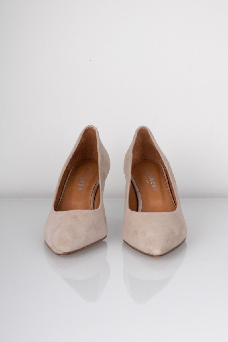 Pavement - Stiletter - Nubia - Taupe Suede 