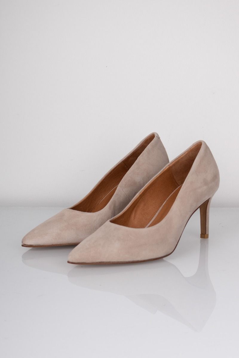 Pavement - Stiletter - Nubia - Taupe Suede 