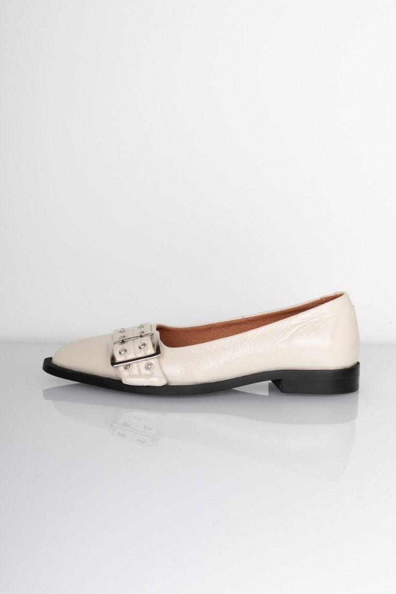 Pavement - Sko - Saso Low - Beige Patent