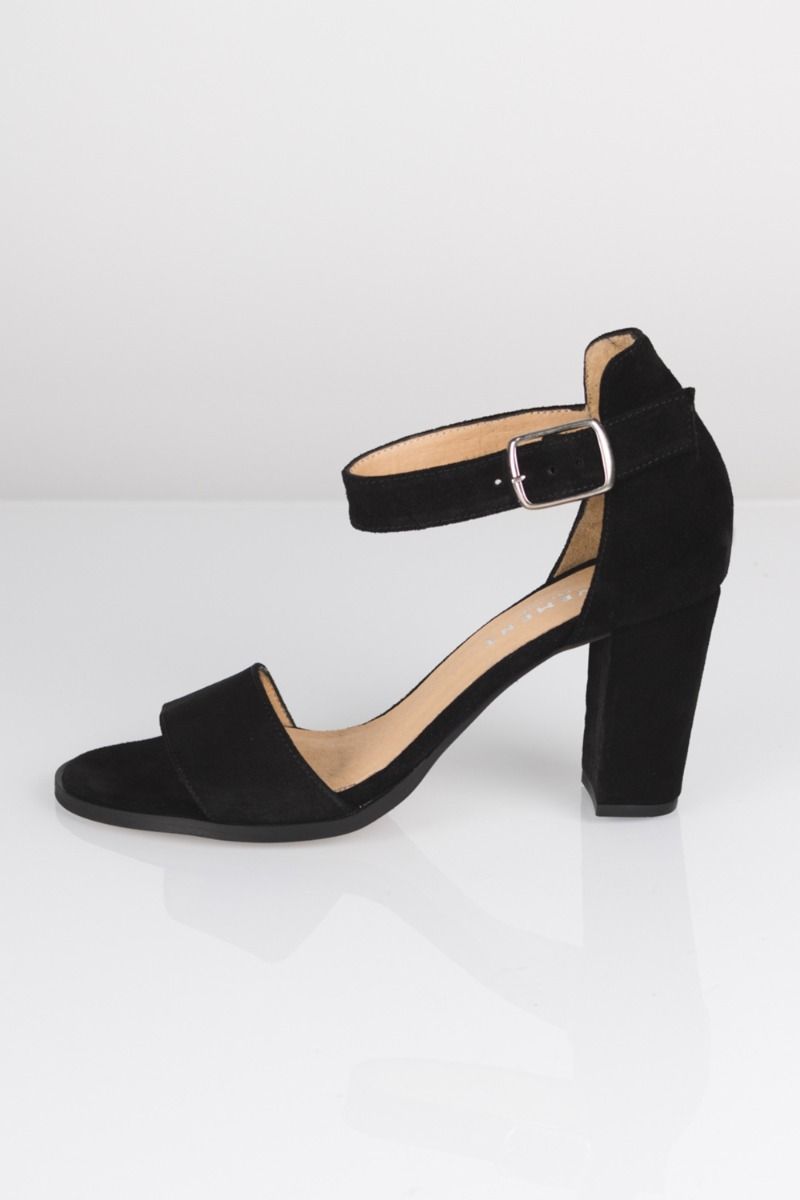 Pavement - Stiletter - Silke Suede - Black suede 017