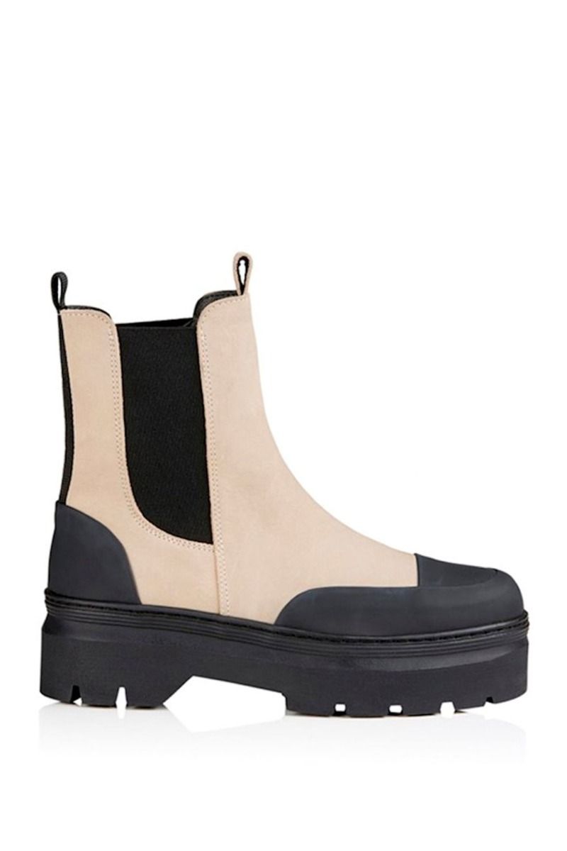 Pavement - Støvler - Viola Rubber Nubuck - Nude 