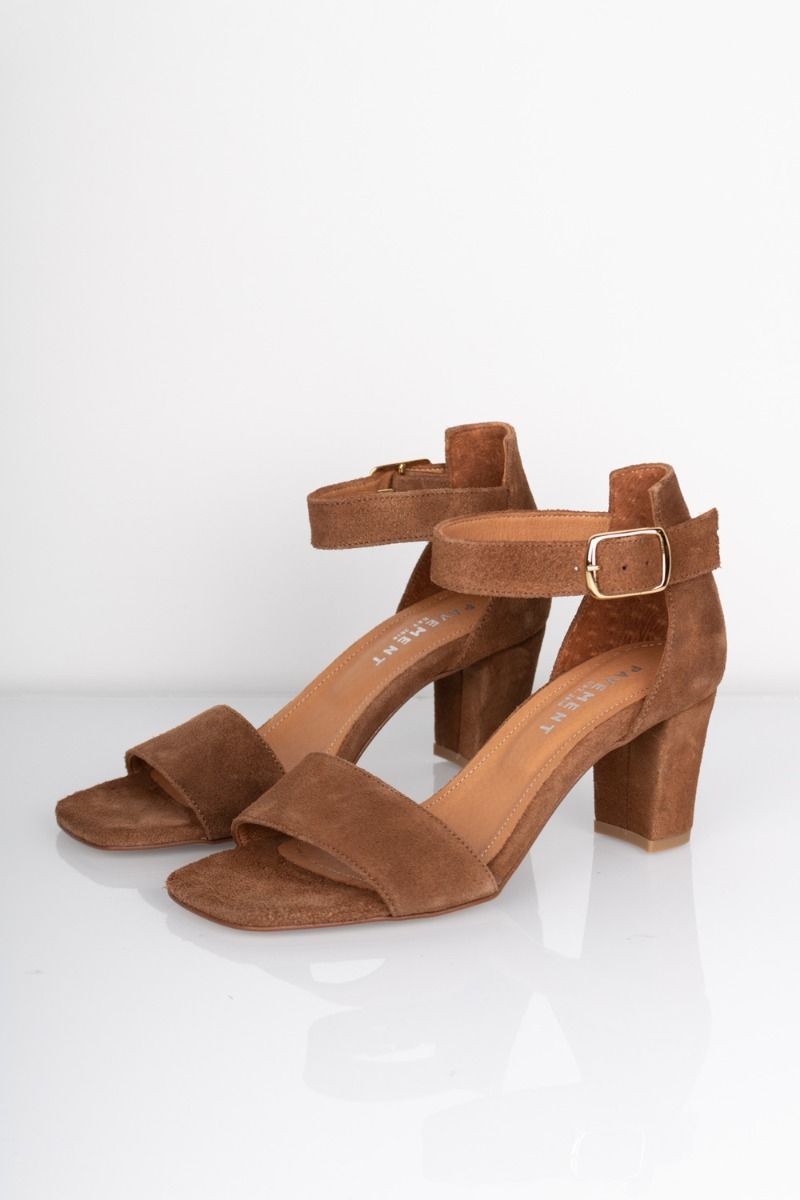 Pavement - Stiletter - Lykke - Brown Suede