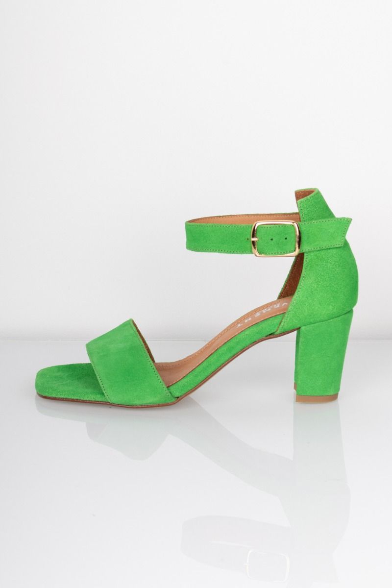 Pavement - Stiletter - Lykke - Green Suede