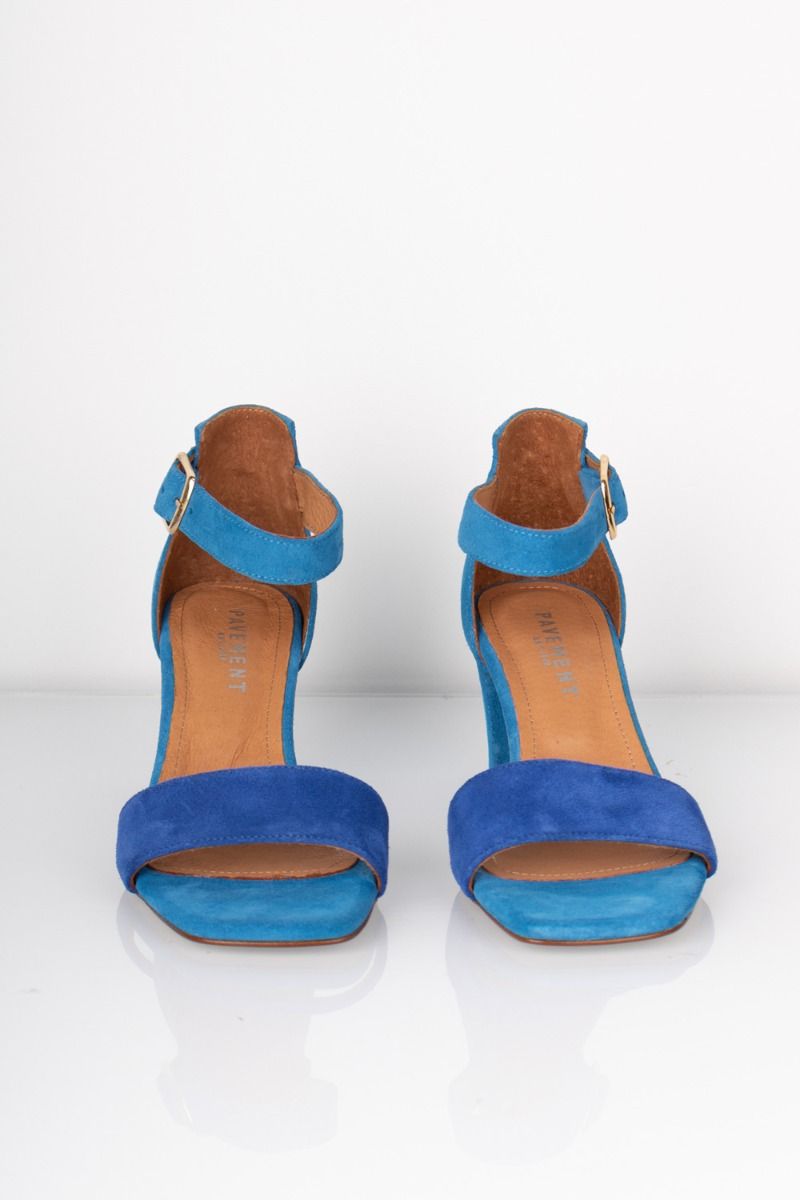 Pavement - Stiletter - Lykke - Light Blue/Blue Suede