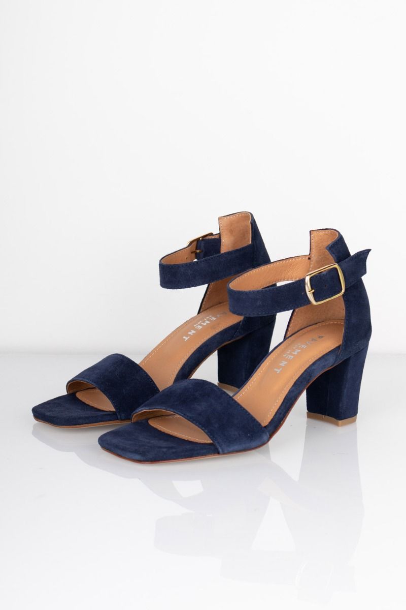 Pavement - Stiletter - Lykke - Navy Suede 