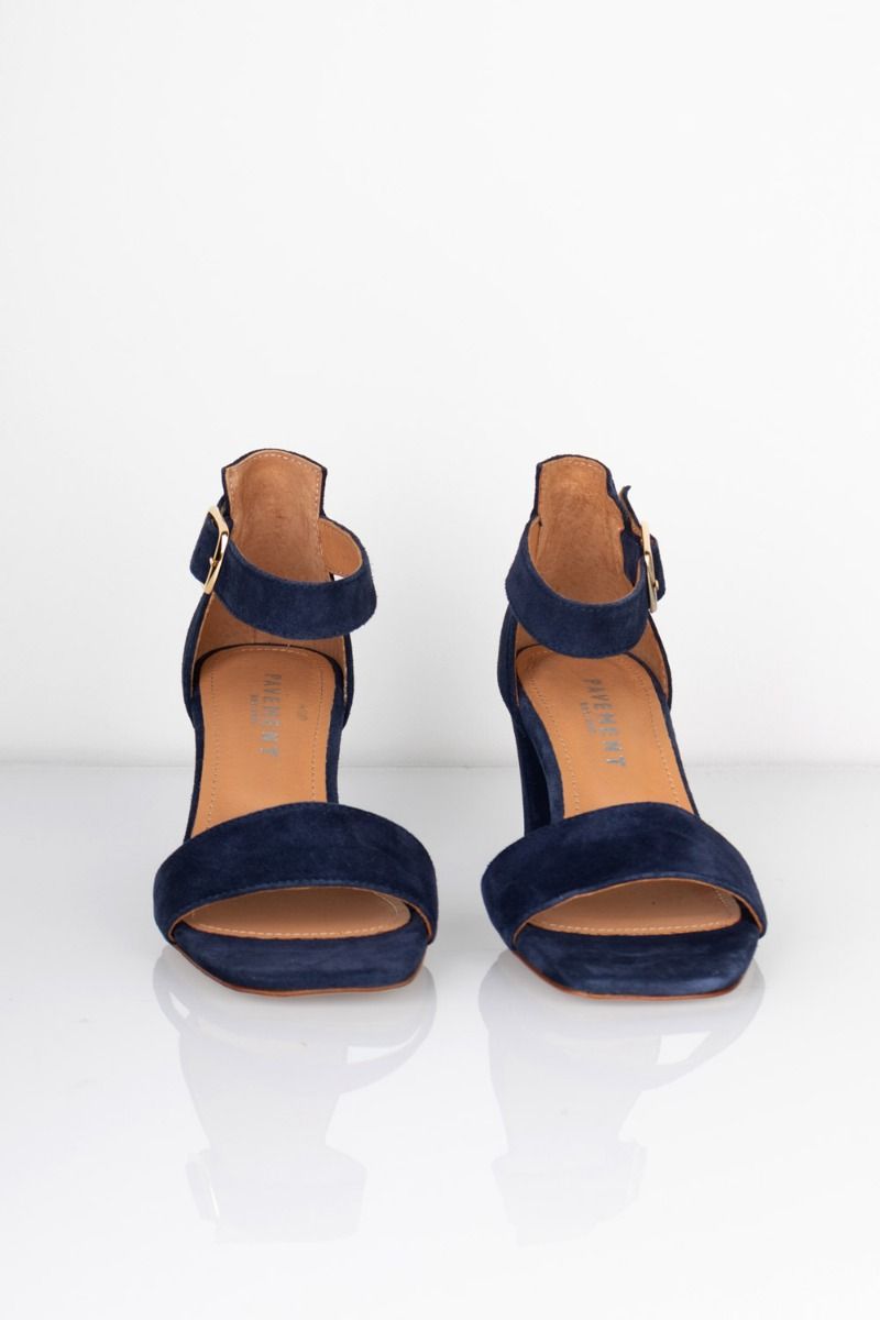 Pavement - Stiletter - Lykke - Navy Suede 