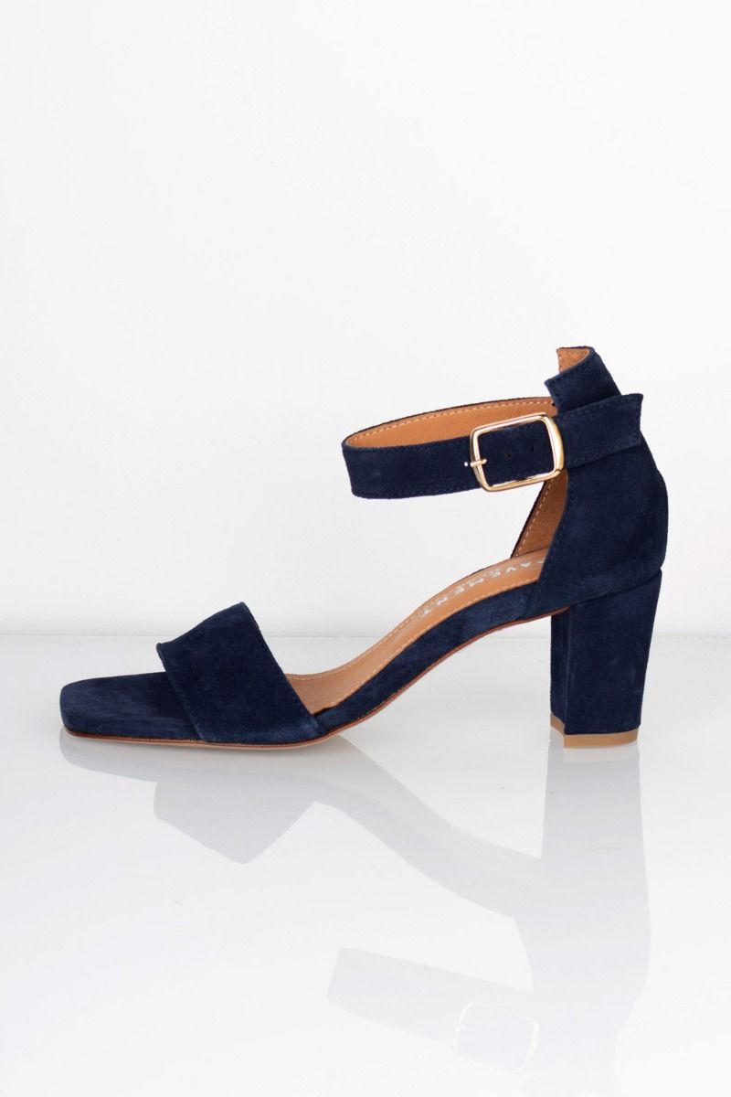 Pavement - Stiletter - Lykke - Navy Suede 