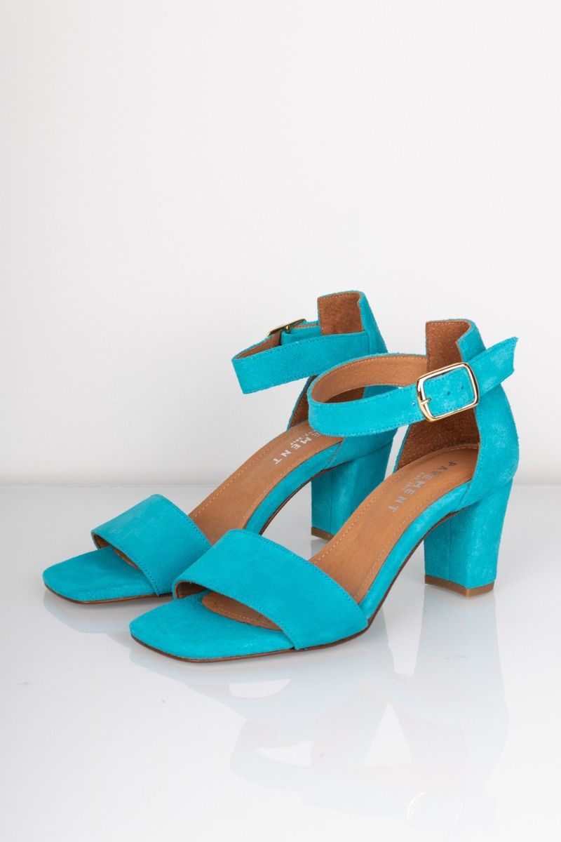 Pavement - Stiletter - Lykke - Turquoise Suede