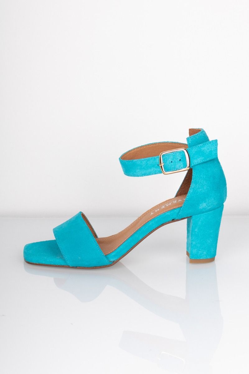 Pavement - Stiletter - Lykke - Turquoise Suede