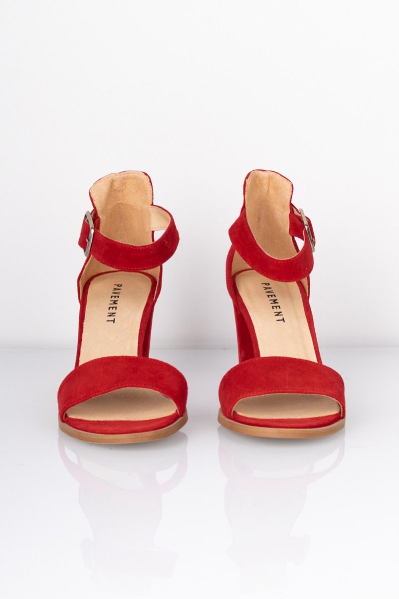 Pavement - Stiletter - Silke - Red Suede