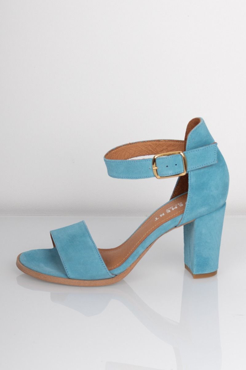 Pavement - Stiletter - Silke - Skyblue Suede