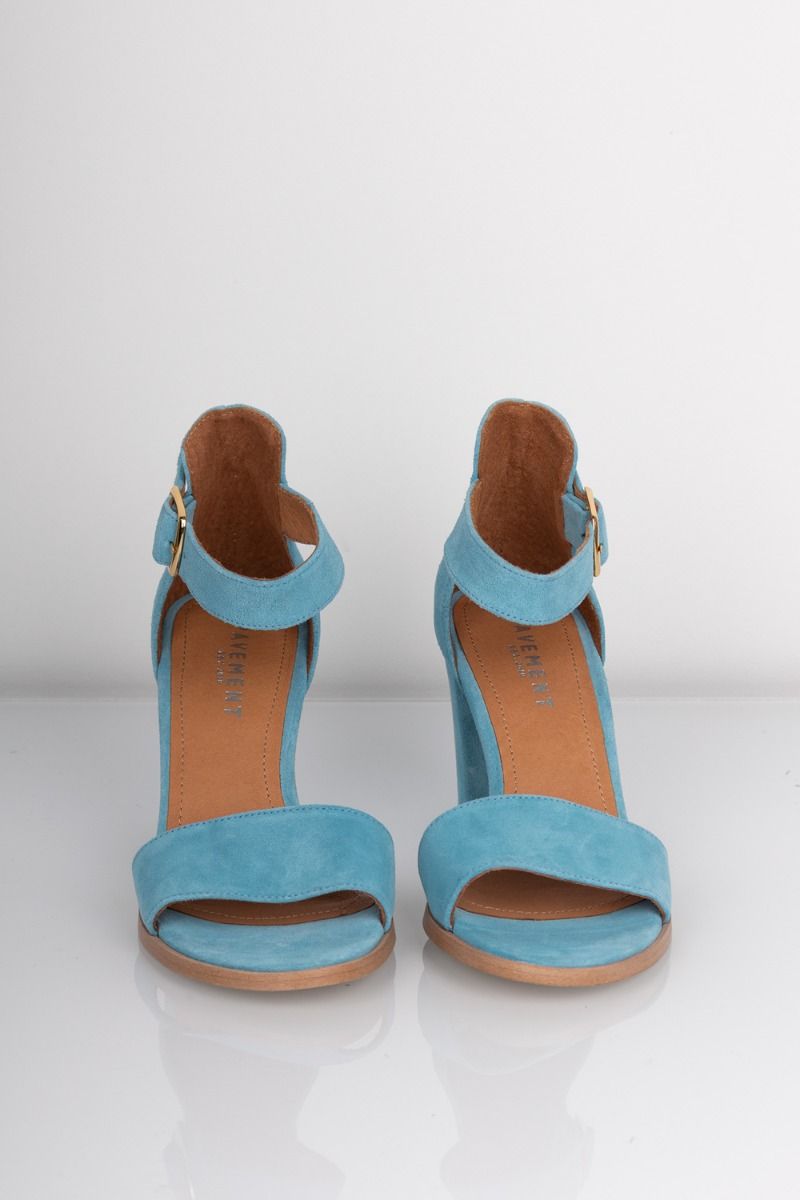 Pavement - Stiletter - Silke - Skyblue Suede