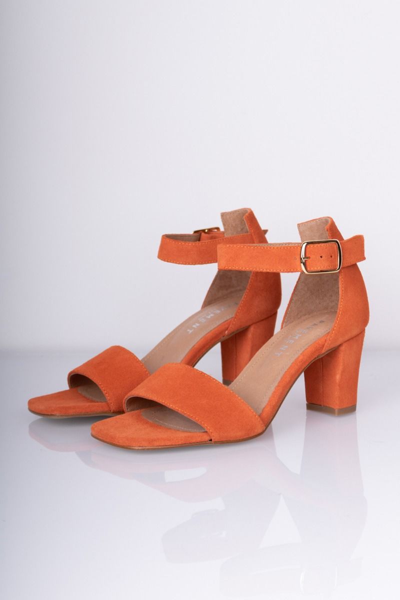 Pavement - Stiletter - Sinna - Orange Suede
