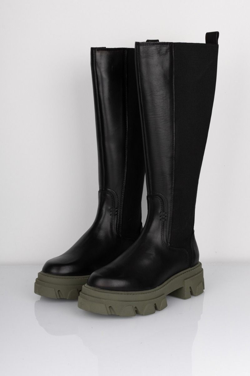 Pavement - Støvler - Beatrice - Black/Green