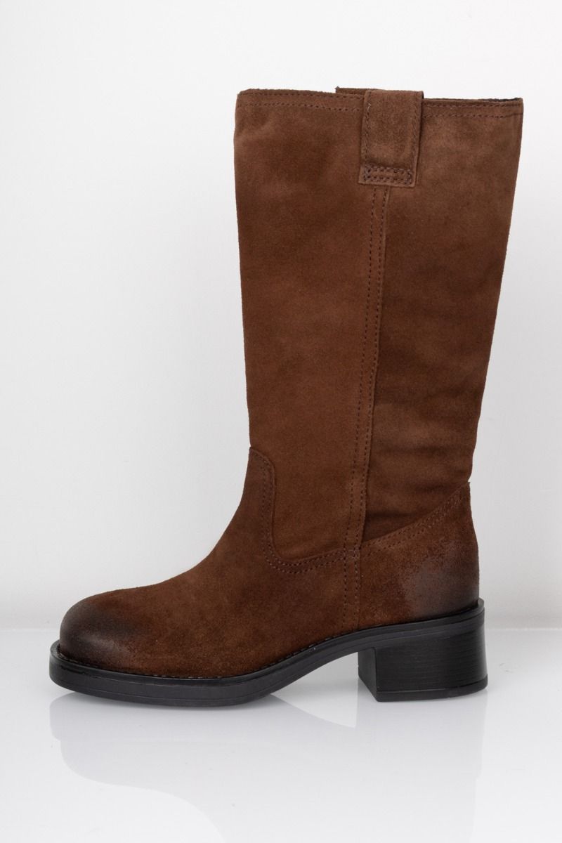 Pavement - Støvle - Anneli Suede - Brown suede