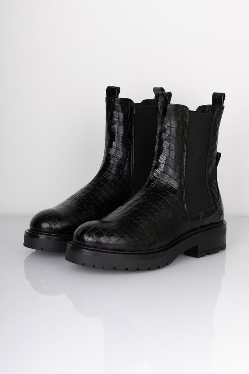 Pavement - Støvler - Katelyn - Black Croco