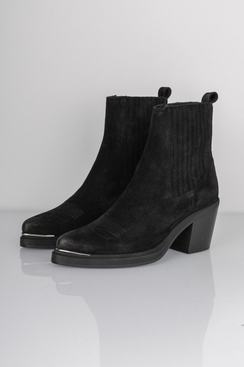 Pavement - Støvler - Tiger - Black Suede 