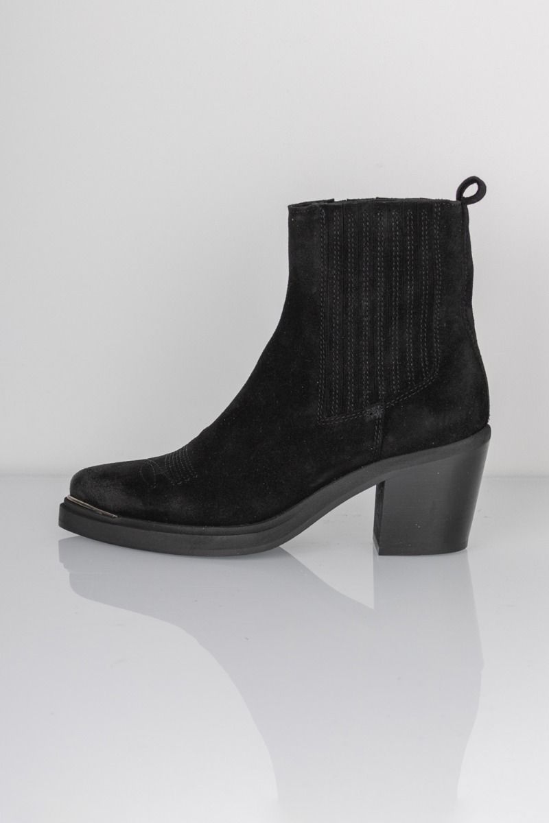 Pavement - Støvler - Tiger - Black Suede 