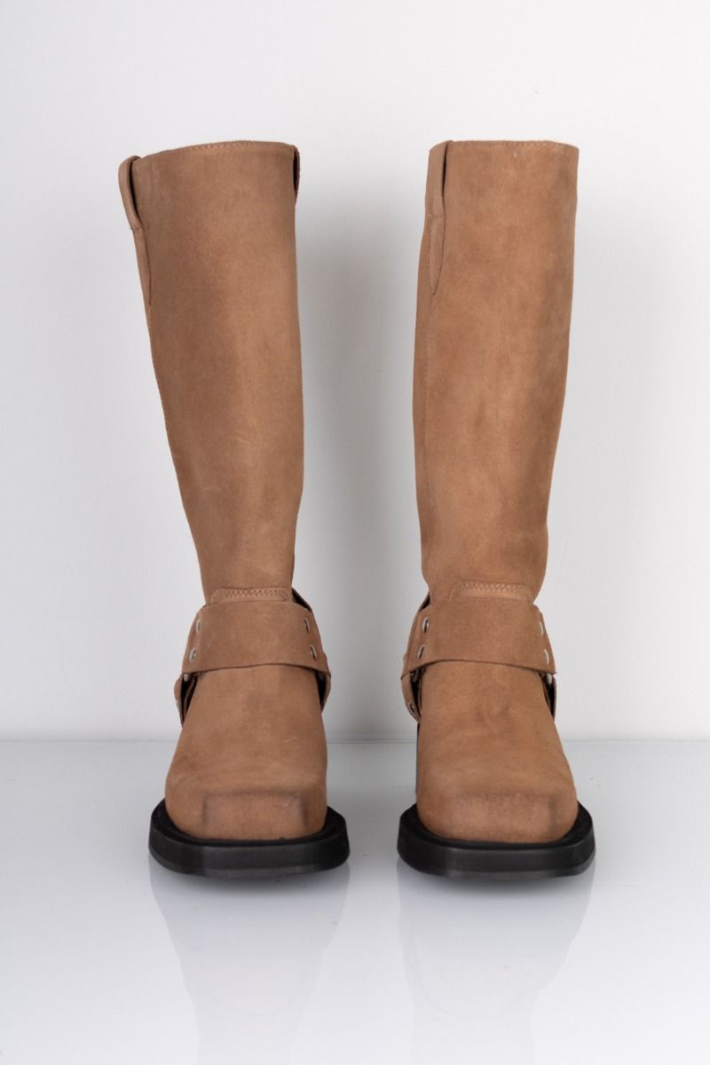 Pavement - Støvler - Angelina Suede - Taupe Suede