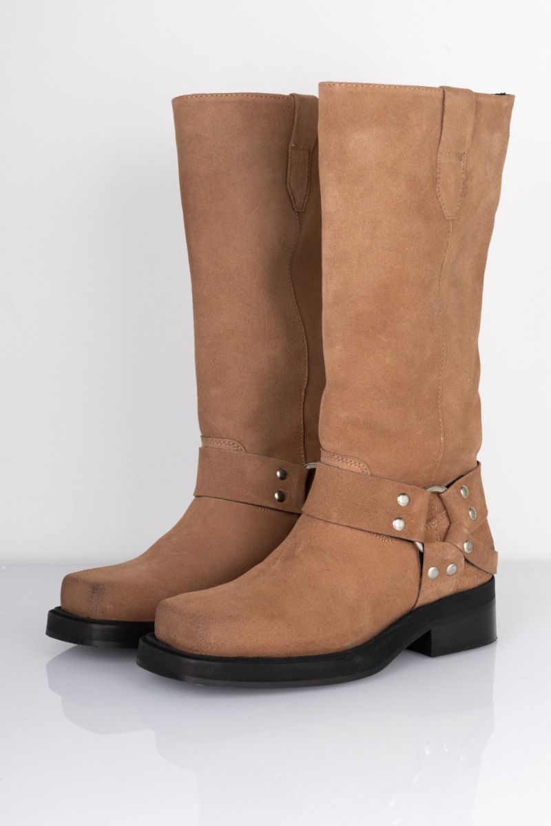 Pavement - Støvler - Angelina Suede - Taupe Suede